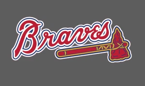 Atlanta Braves Logo Vinyl Wall Decal - Picture 1 of 5