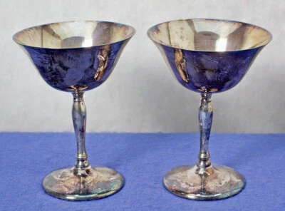 Два (2) посеребренных кубка Sheffield - Изображение 1 из 4