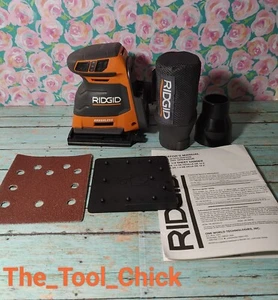 Ridgid 18-Volt Cordless Brushless 3-Speed 1/4 Sheet Sander R86064 - Picture 1 of 9