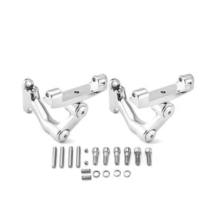 Kit de montaje de piso ajustable para pasajero trasero MOFUN Road King para Harley 1993+ - Imagen 1 de 10