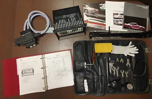 RARE ! OEM 1987 Porsche 959 Tool Kit Jack ABS Tester Set Factory workshop manual - Picture 1 of 20