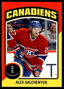2014-15 O-Pee-Chee Stickers Alex Galchenyuk Montreal Canadiens #ST-11 - Picture 1 of 2