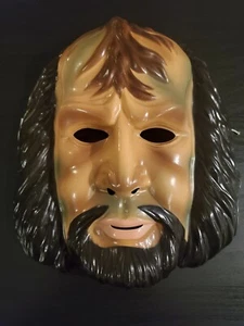 Máscara de Halloween vintage 1992 Ster Trek The Next Generation Worf rubíes - Imagen 1 de 2