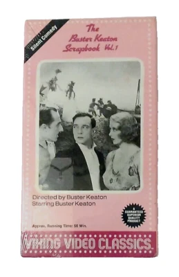 Buster Keaton Scrapbook Vol 1 Silent Comedy VHS Video 3 Stories Vintage Rare New - Image 1 of 4