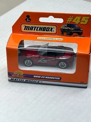 1998 MATCHBOX SUPERFAST #45 RED BMW Z3 ROADSTER NEW IN BOX - Image 1 of 3