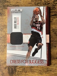2010 Rookies & Stars Longevity Dress for Success Materials /299 Andre Miller #2 - Picture 1 of 2