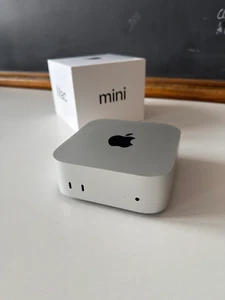 Apple Mac mini Desktop M4 PRO Chip 48GB Speicher 512GB SSD silber MU9D3LL/A 2024 - Bild 1 von 5