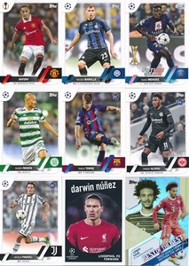 Topps 2022-2023 UEFA Club Competitions Cards - Choose Card -
