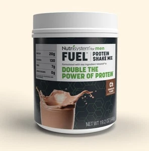 Nutrisystem For Men®: FUEL™ Protein Shake Chocolate 14 Servings - Free Shipping - Picture 1 of 2