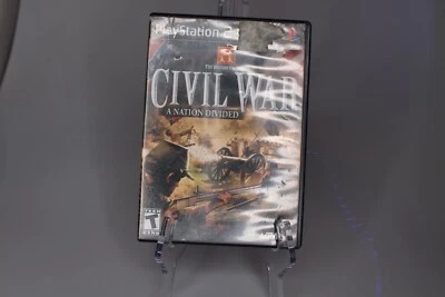 History Channel Civil War A Nation Divided Playstation 2 PS2 Video Game Complete - Image 1 of 3
