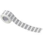 Self-Adhesive Consecutively Numbered Labels  Indoor, Outdoor, Storage
