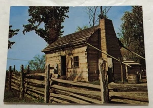 Reproduktion der Thomas Lincoln Familienhütte, Lincoln City, Indiana. PC (Z2) - Bild 1 von 2