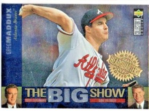 1997 Collector's Choice The Big Show World Headquarters Edition Greg Maddux #1