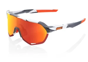 New 100% S2 Sunglasses | Soft Tact Grey Camo / HiPER Red MultiLayer Mirror Lens - Picture 1 of 6