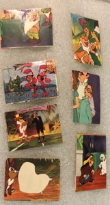 Set Of 6 Vintage Disney Picture Stickers Americana Series # 85-345 (partial) - Picture 1 of 3
