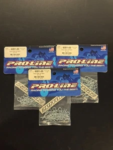 RC Proline 1:8 Body Clips Steel Silver (60) - Picture 1 of 1