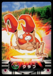MP - Pokemon Japanese Krabby #032 Zukan Carddass Fire Red & Leaf Green - Picture 1 of 2