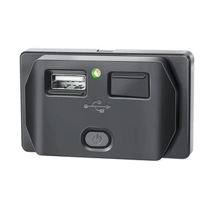 Prise Chargeur Rapide Double USB pour Moto et Bateau avec Indicateur LED - Photo 1 sur 31