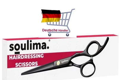SOULIMA 21461 Haarschneideschere PROFESSIONELLE Haarschere Friseurschere Profi Haar Schere