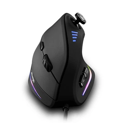Wired Gaming Mouse with Joystick,10000DPI,11 Programmable Buttons,RGB,USB Opt... - Image 1 of 4