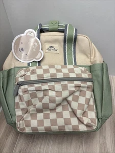 NWT Itzy Ritzy Toddler Backpack, specifically the "Check Yes" design - Picture 1 of 8