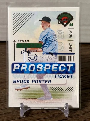 2024 Panini Prospect Edition Caden Scarborough Rangers Chrome Prospect #172 Foto 1 de 2
