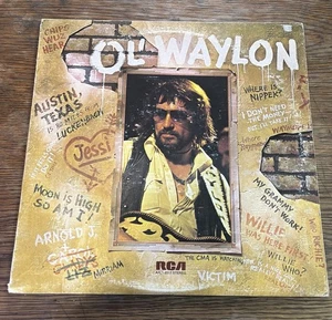 Waylon Jennings LP “Ol’ Waylon” 1977 RCA AFL12317 Outlaw Country VG/VG+ - Picture 1 of 7