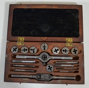 Antique Wells Bros Brothers Little Giant Tap and Die Set DD-5 - Picture 1 of 10