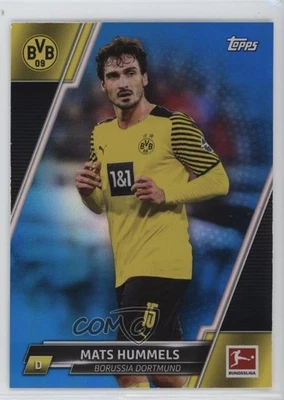 2021-22 Topps Bundesliga Blue Foil /99 Mats Hummels #60 - Image 1 of 2