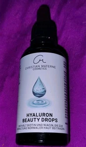 Christan Materne Cosmetics Hyaluron Beauty Drops 50 ML mit Niacin & Biotin Neu - Bild 1 von 3