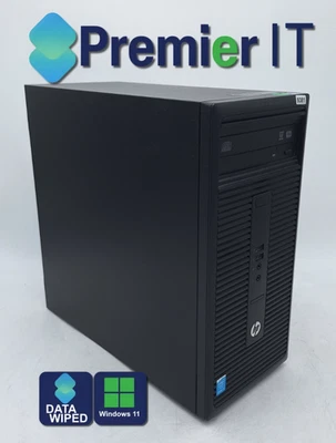HP 280 G1 MT Desktop - Intel Core i5-4590S 8GB RAM + 500GB HDD - Image 1 of 4