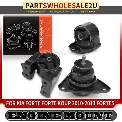 Soporte de motor 3 piezas para Kia Forte 2010-2013 Forte Koup Forte5 2012-2013 2,0 L Foto 1 de 4