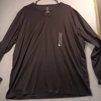 I.N.C T-Shirt Men's XXL Long Sleeve Cut Black Repreve NWT - Image 1 of 4