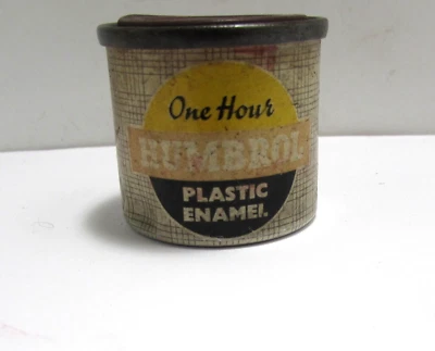 Vintage One Hour Humbrol Plastic Enamel 1/2 FL Oz. England - Image 1 of 4