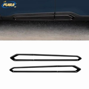 Glossy Black Side Skirt Body Trims Strip 4PCS Fits For Subaru Forester 2025 2026 - Picture 1 of 6