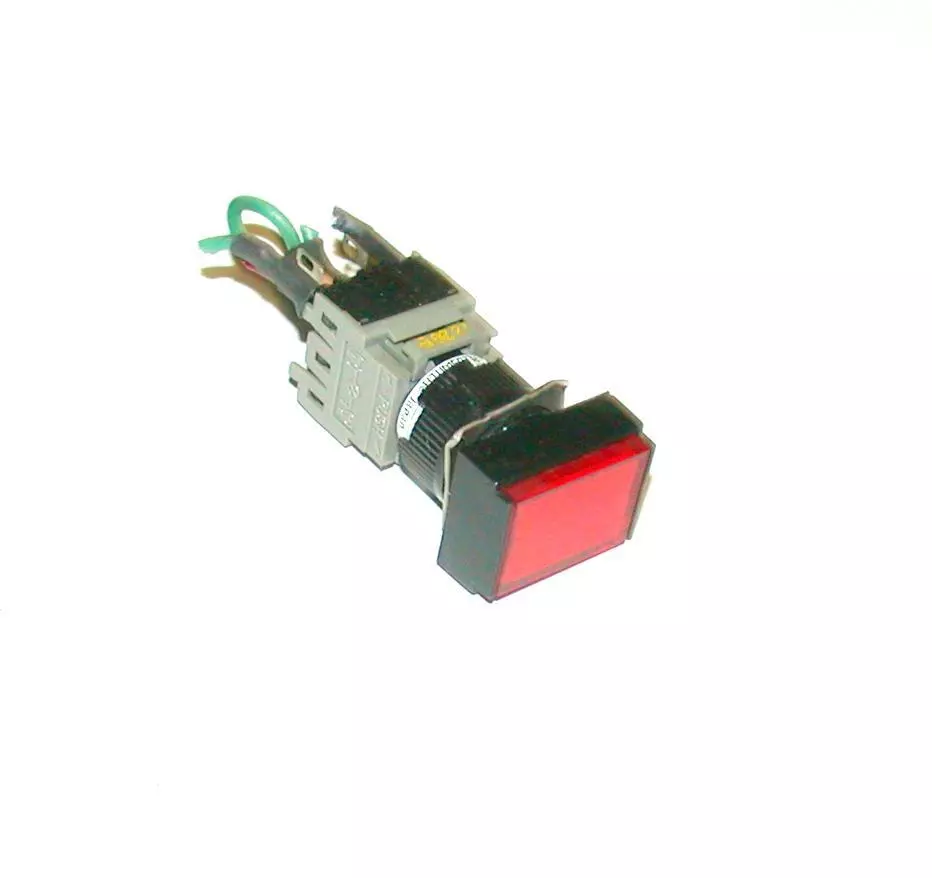 ALCOSWITCH   164TL   RED ILLUMINATED MOMENTARY PUSHBUTTON 5 AMP 250 VAC - Image 1 of 1