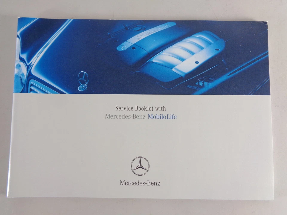 Scheckheft Mercedes Benz SLK, CLK, SL, CL, etc. von 10/2003 Englisch - Bild 1 von 1