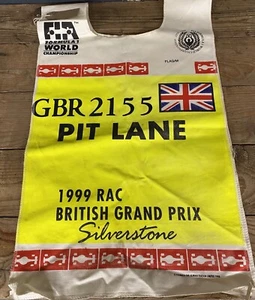 Formula 1 Racing Marshal Vest Silverstone RAC British Grand Prix 1999 - Picture 1 of 7