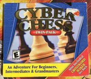 Cyber Chess Crossword Maker Twin Pack (PC) Brand New Factory Sealed - Picture 1 of 2