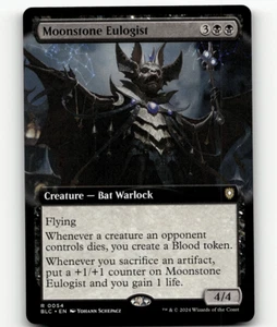 MTG Moonstone Eulogist (Extended Art) #54 - Commander: Bloomburrow - Picture 1 of 1
