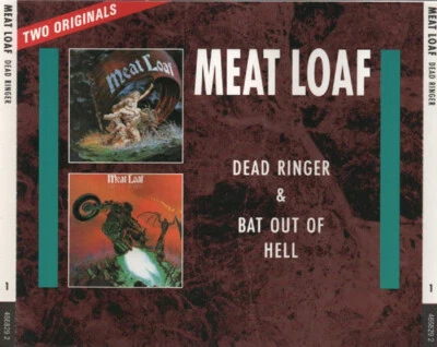 Meat Loaf Dead Ringer & Bat Out Of Hell 2 CD Box Set  V Good Condition Free Ship Foto 1 de 3