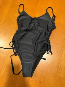 One Piece Bathing Suit Tummy Control Swimsuit Women's Large - Picture 1 of 5