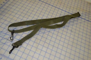 *1 Zoll Militär Grün Baumwolle Entenriemen verstellbar 35 Zoll - 60 Zoll Allgemeine Schlinge Schulter - Bild 1 von 6