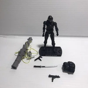 Snake Eyes V43 ROC Rise of G.I. JOE COBRA 25th Anniversary LOOSE - Picture 1 of 2