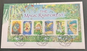 Australia FDC 2002 The Magic Rainforest M/S - Picture 1 of 2