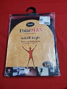 PolarMAX Tech silk weight bottom layer pants NWT size XL BLACK