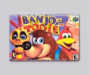 BANJO TOOIE / N64 - IMÁN NEVERA 2"x3" (juego nintendo 64 caja retro kazooie - Imagen 1 de 3