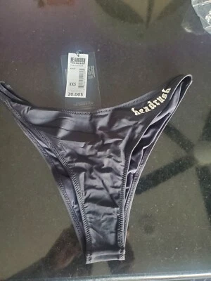 HEADRUSH BLACK BAKINI BOTTOM - Image 1 of 3