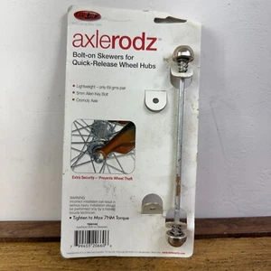 Axle Rodz Bolt On Rear Skewer Quick Release QR Road Bike REAR ONLY CRMO - Picture 1 of 9