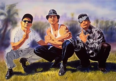 NEW BLOOD IN BLOOD OUT MOVIE POSTER PREMIUM WALL ART PRINT SIZE A5-A1 - Image 1 of 4